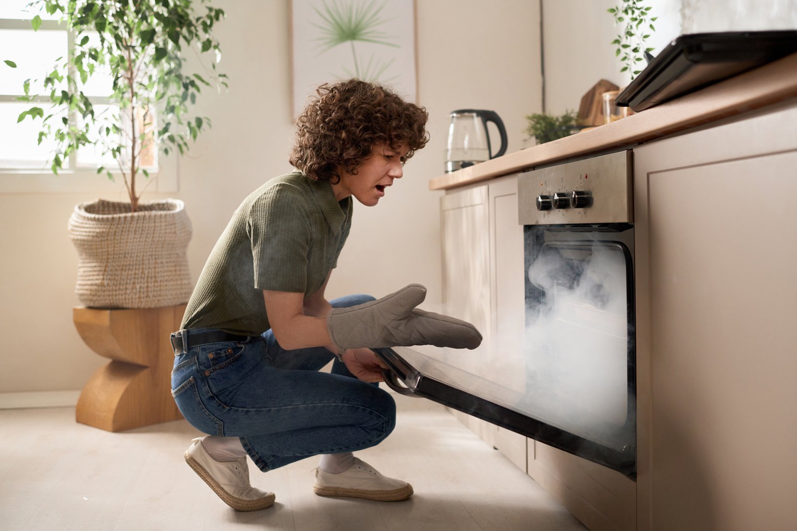 Backofen qualmt und stinkt – Ursachen und Tipps